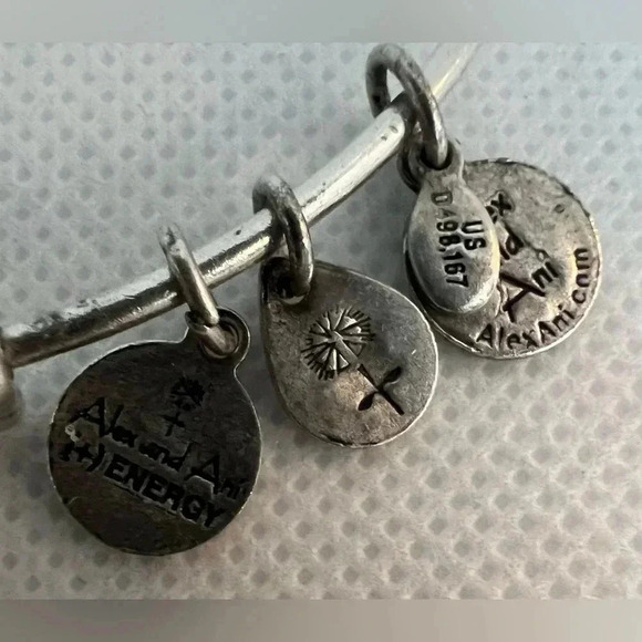 Alex and Ani | Skeleton Key charm bracelet. - Picture 4 of 12